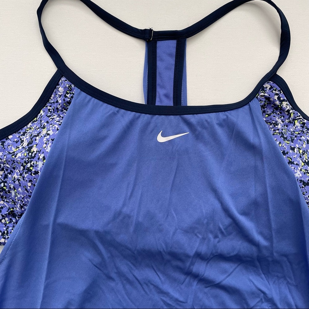 Nike Women’s Pixel Party Layered Tankini Top - Picture 4 of 12